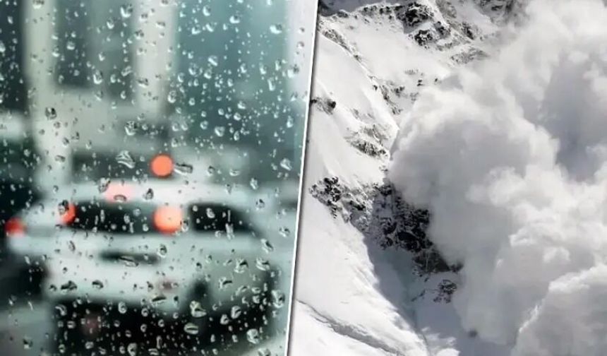 Van’da hava durumu: Yağmur bekleniyor, çığ tehlikesine dikkat