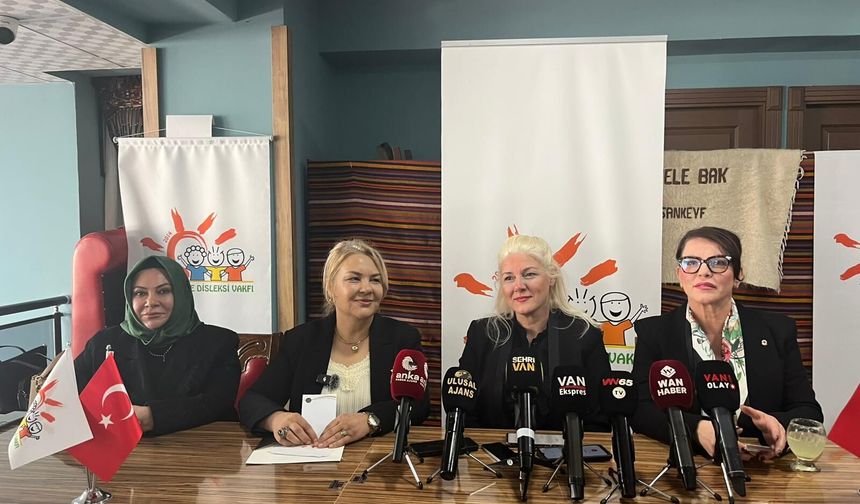 Disleksi Vakfı Van'da Şubesini Açtı, Doğu ve Güneydoğu Anadolu'ya Uzanacak