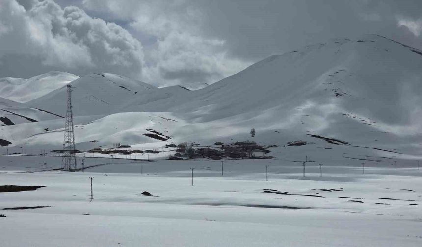 Van’da Aynı Anda Hem Kış Hem Bahar Yaşanıyor