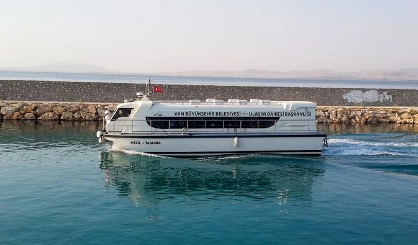 Van Gölü’nde deniz otobüsleri neden çalışmıyor?