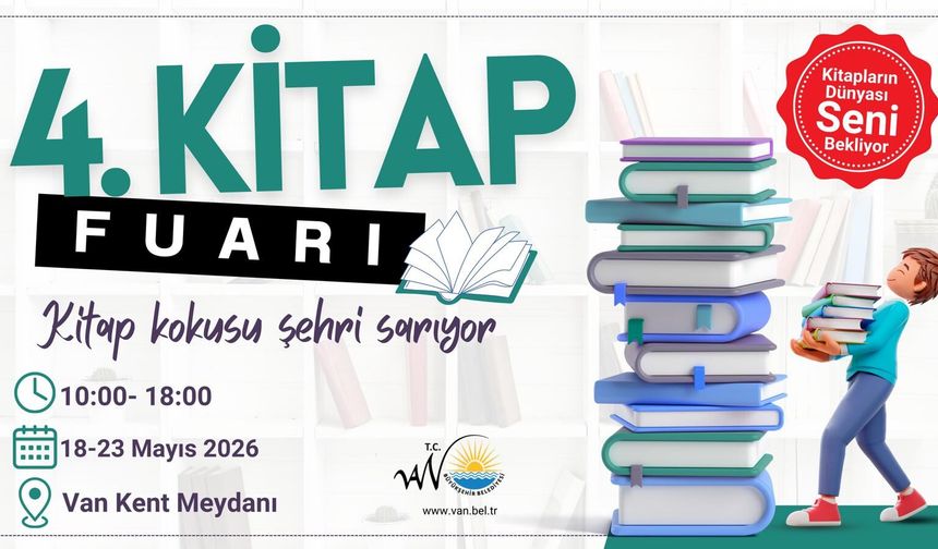 Van’da yerel yazarlar okurlarıyla buluşacak
