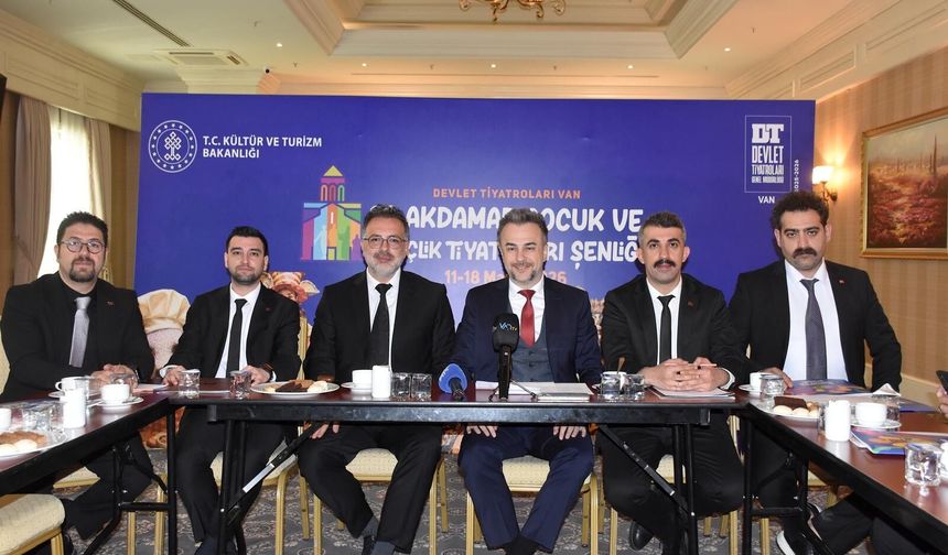 Van’da 23. Akdamar Çocuk ve Gençlik Tiyatroları Şenliği Başlıyor
