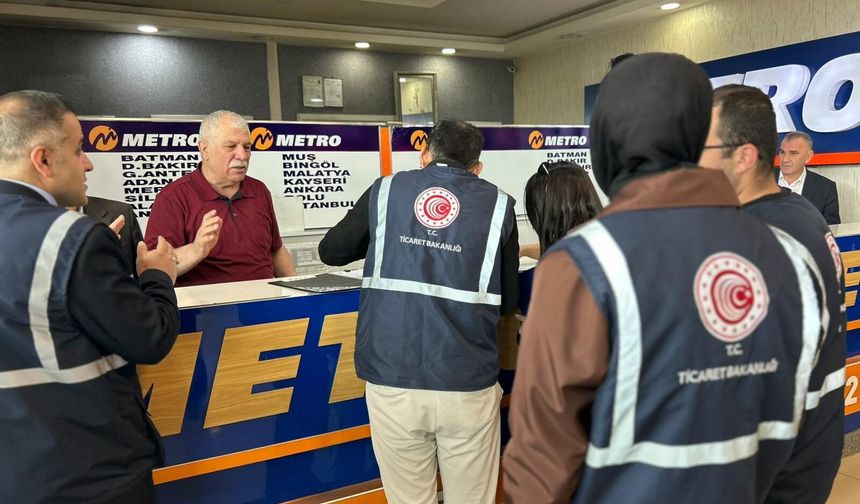 Van’da bayram öncesi otobüs firmalarına sıkı denetim