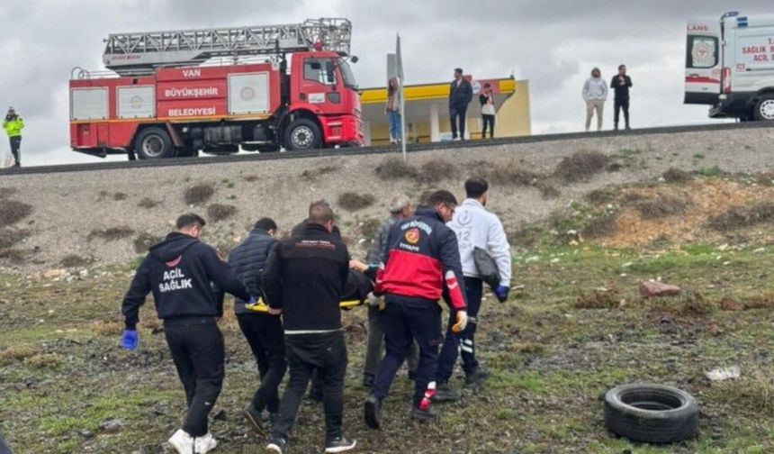 Van'ın Çaldıran İlçesinde Kaza: 1 Yaralı