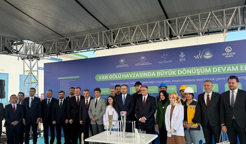 Van Gölü İçin Tarihi Adım: Çevre Yatırımları Yerinde İncelendi
