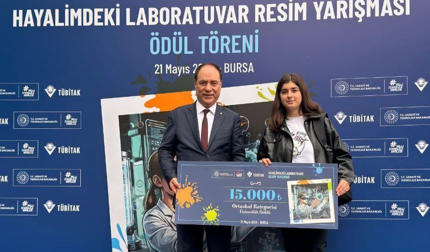 Gürpınarlı öğrenciden TÜBİTAK’ta büyük başarı