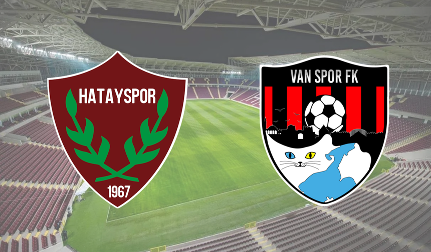 Vanspor’un Hatayspor maçındaki ilk 11’i belli oldu