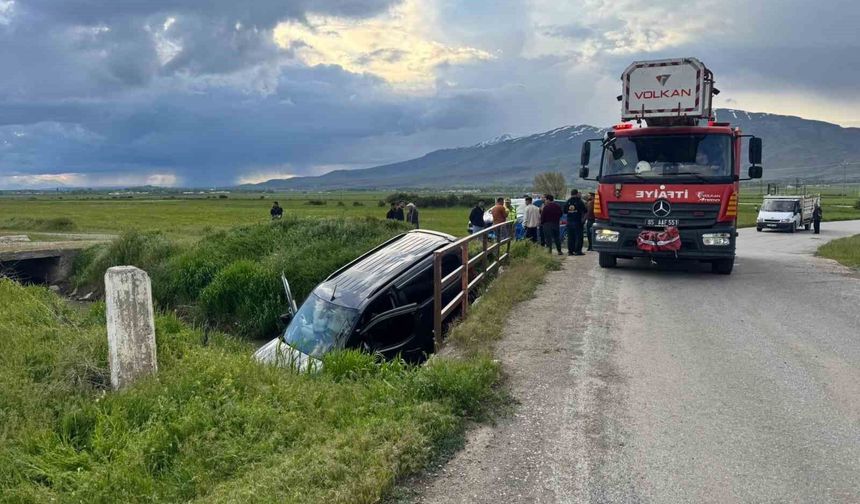 Van’ın Muradiye İlçesinde kaza: 1 yaralı