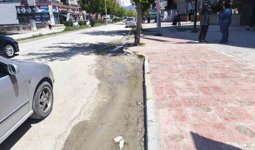 Van’ın İskele Caddesinde Alt Yapı Çalışması