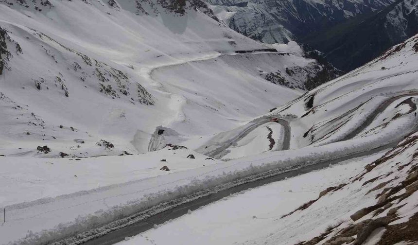 Van-Bahçesaray yolu yeniden ulaşıma açıldı