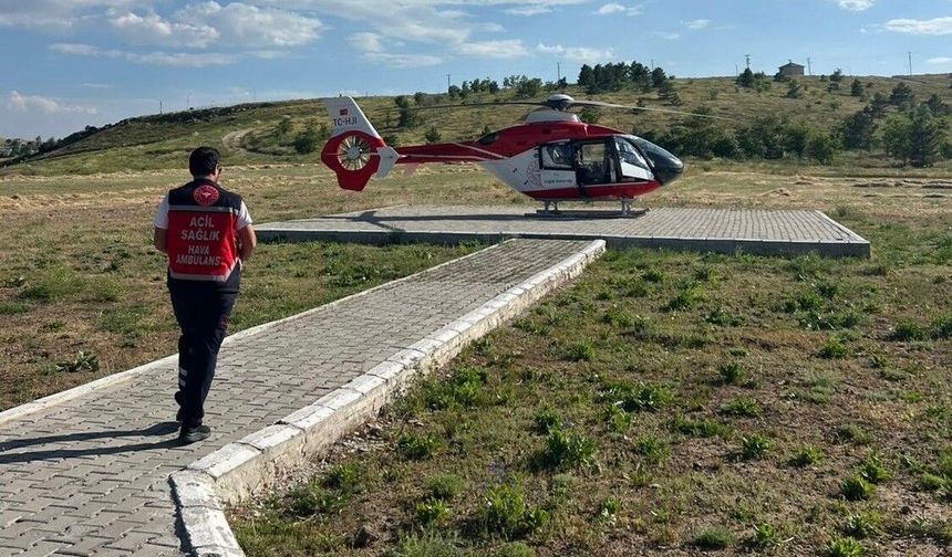 6 Günlük Bebek İçin Zamanla Yarış: Hava Ambulansıyla Van’a Sevk Edildi