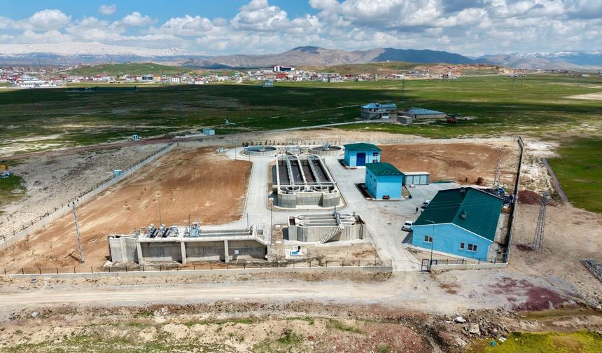 Çaldıran ileri biyolojik atıksu arıtma tesisi hizmete alındı