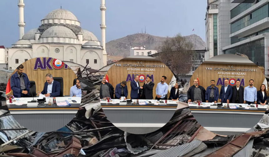 Van Mısır Çarşısı’nda yeniden inşa süreci başlıyor: İmzalar atıldı