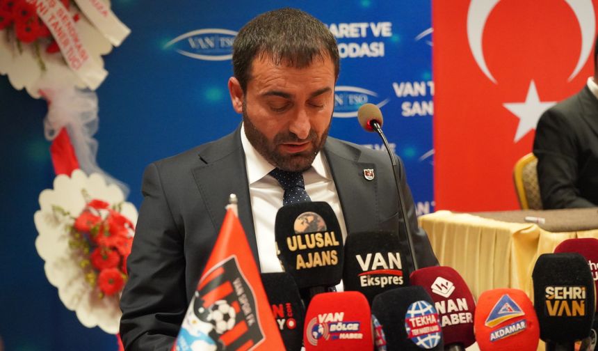 Vanspor’da bayrak değişimi: Şahin Aslan dönemi başladı