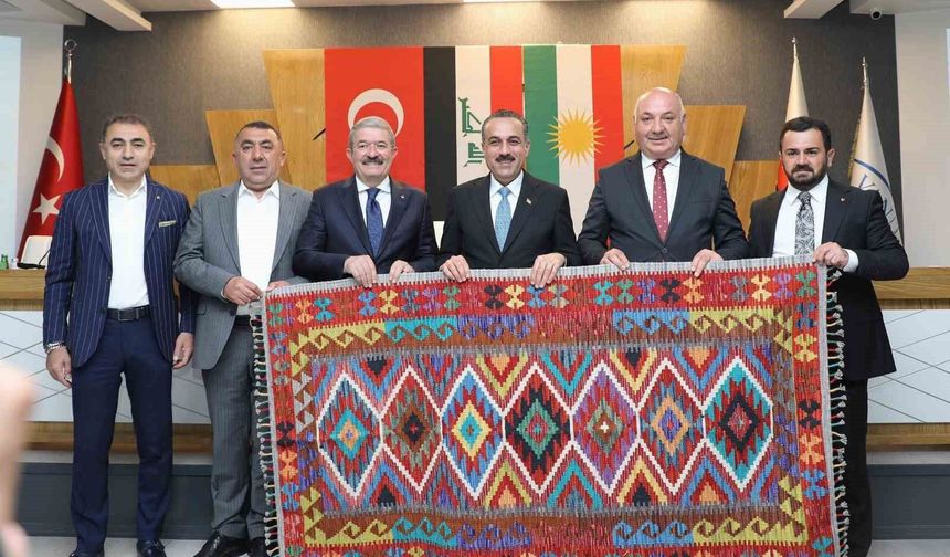 Van TSO, Erbil ve Duhok’tan Gelen Heyeti Ağırladı