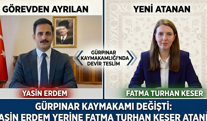 Gürpınar’ın Yeni Kaymakamı Fatma Turhan Keser Oldu