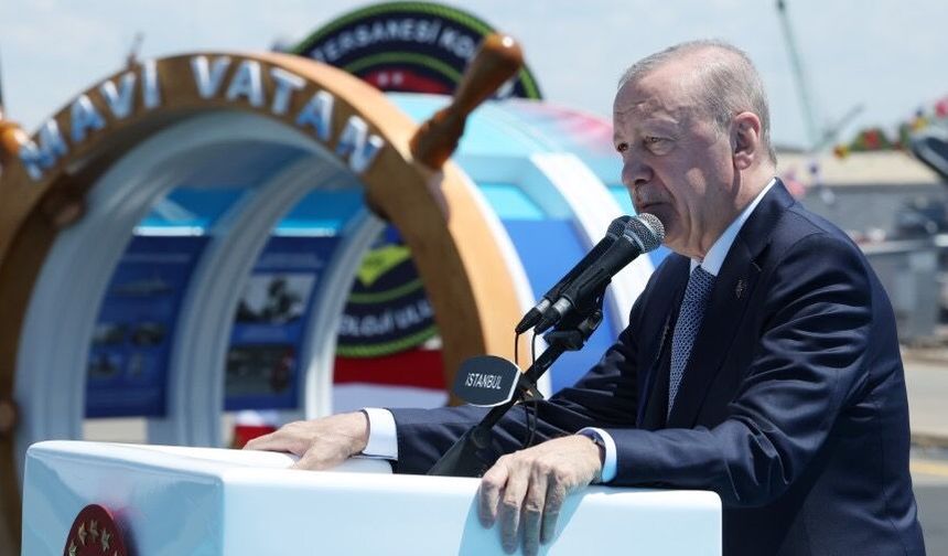 Cumhurbaşkanı Erdoğan: Kendi Uçak Gemisini Üreten 7’nci Ülke Oluyoruz