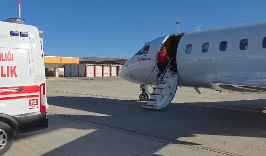 Van ve Muş’taki İki Bebek Ambulans Uçakla İstanbul’a Sevk Edildi