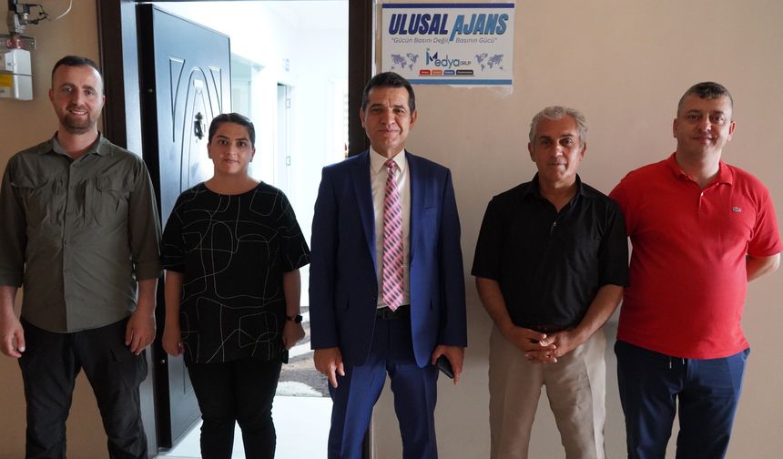 BİK Van Şube Müdürü Kenan Tokgöz’den Ulusal Ajans’a ziyaret