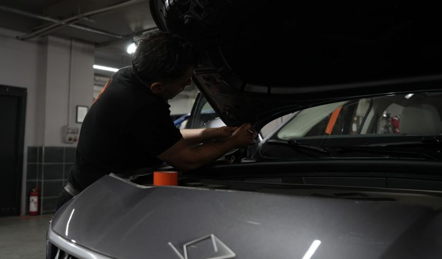 Cumhurbaşkanı Erdoğan çağrı yaptı, Togg zırhla kaplandı