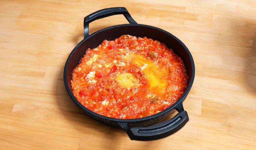 Menemen yemeği artık resmen oraya ait!