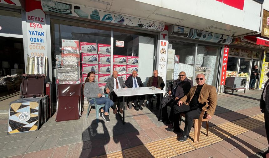 MHP’den ‘Hayırlı Günler Komşum’ Programı Kapsamında Gevaş Esnafına Ziyaret