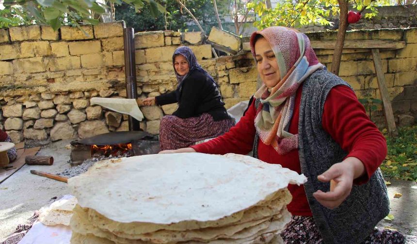 Amasya'da ev hanımlarından altın günü yerine ‘yufka günü’