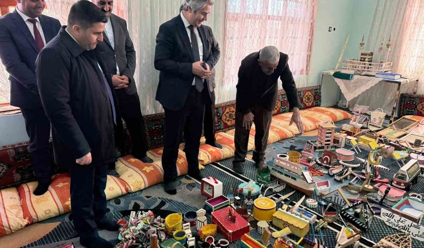 Van'da parkinson hastasının üretim mücadelesine destek