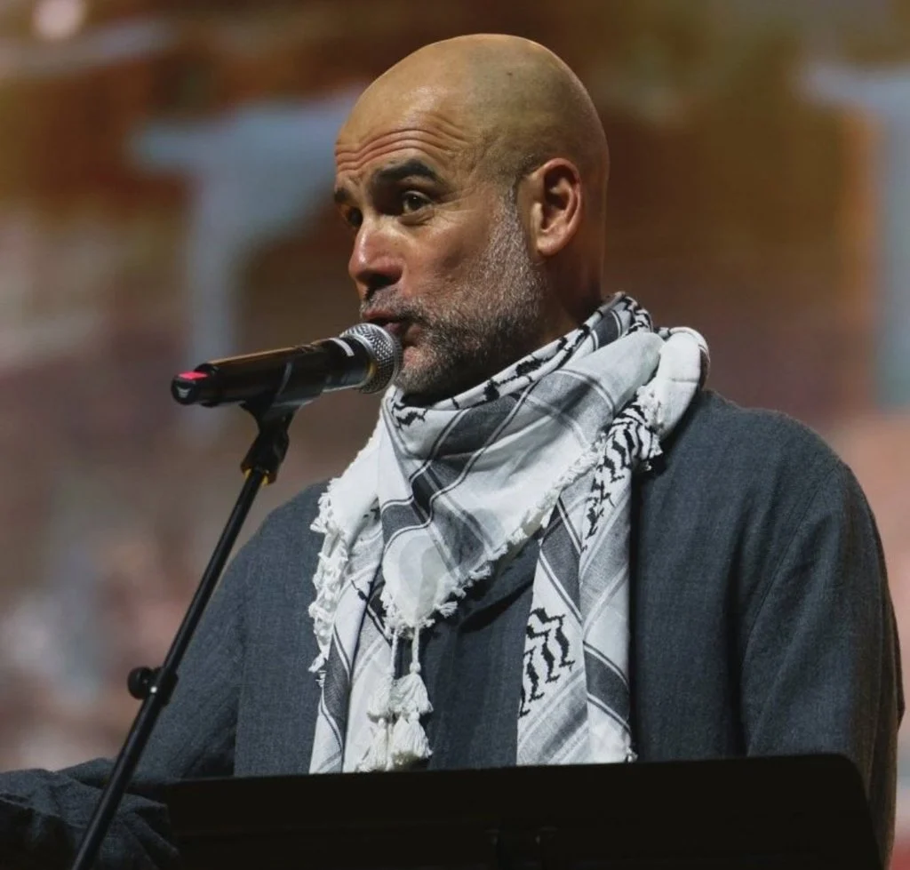 Guardiola Filistin Etkinliginde Konustu