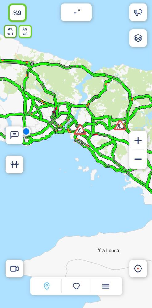 İstanbul’da yollar boş kaldı !