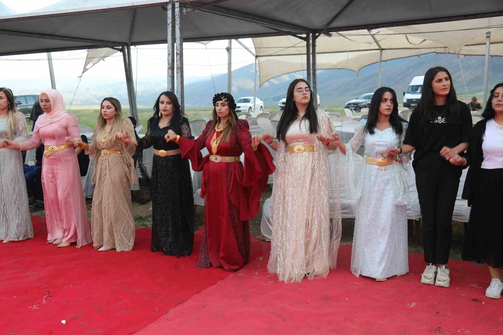 Aşiret düğününde geline 4 kilo altın, damada 6 milyon TL takıldı