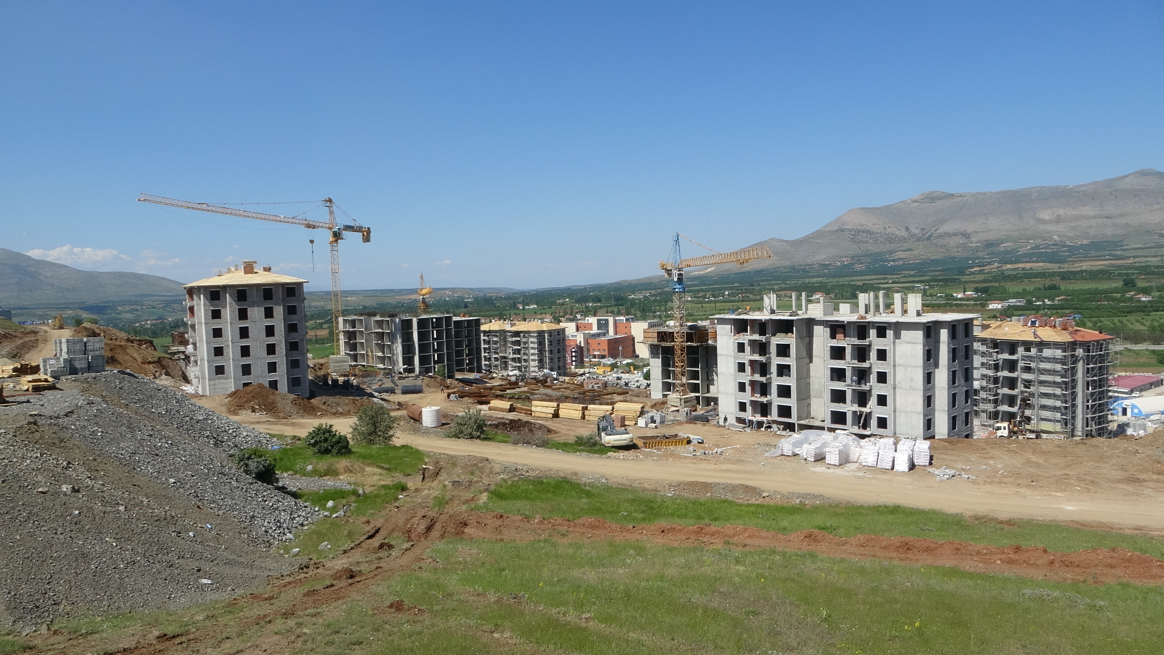 Malatya’daki kalıcı konutlar hızla yükseliyor