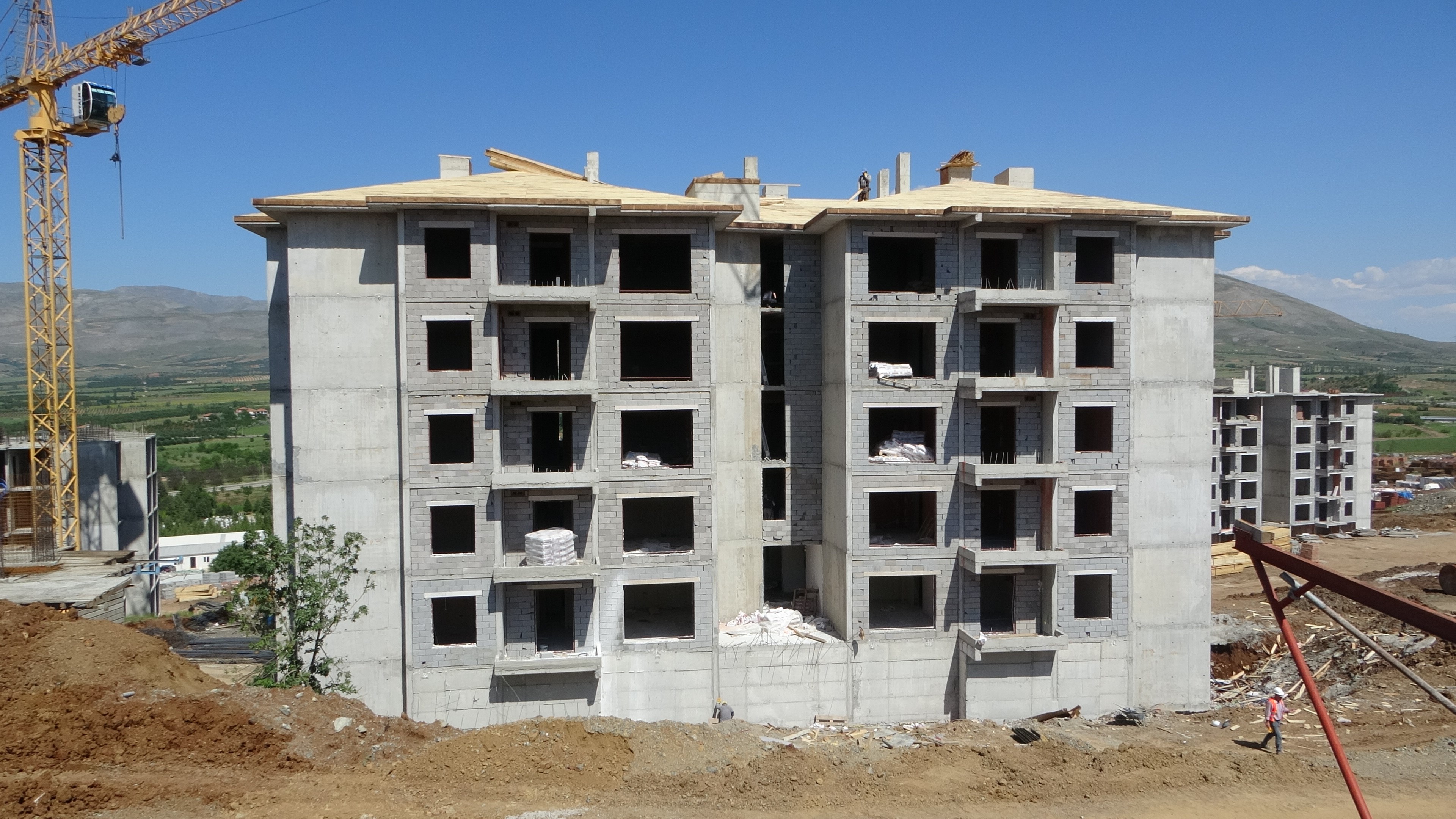 Malatya’daki kalıcı konutlar hızla yükseliyor