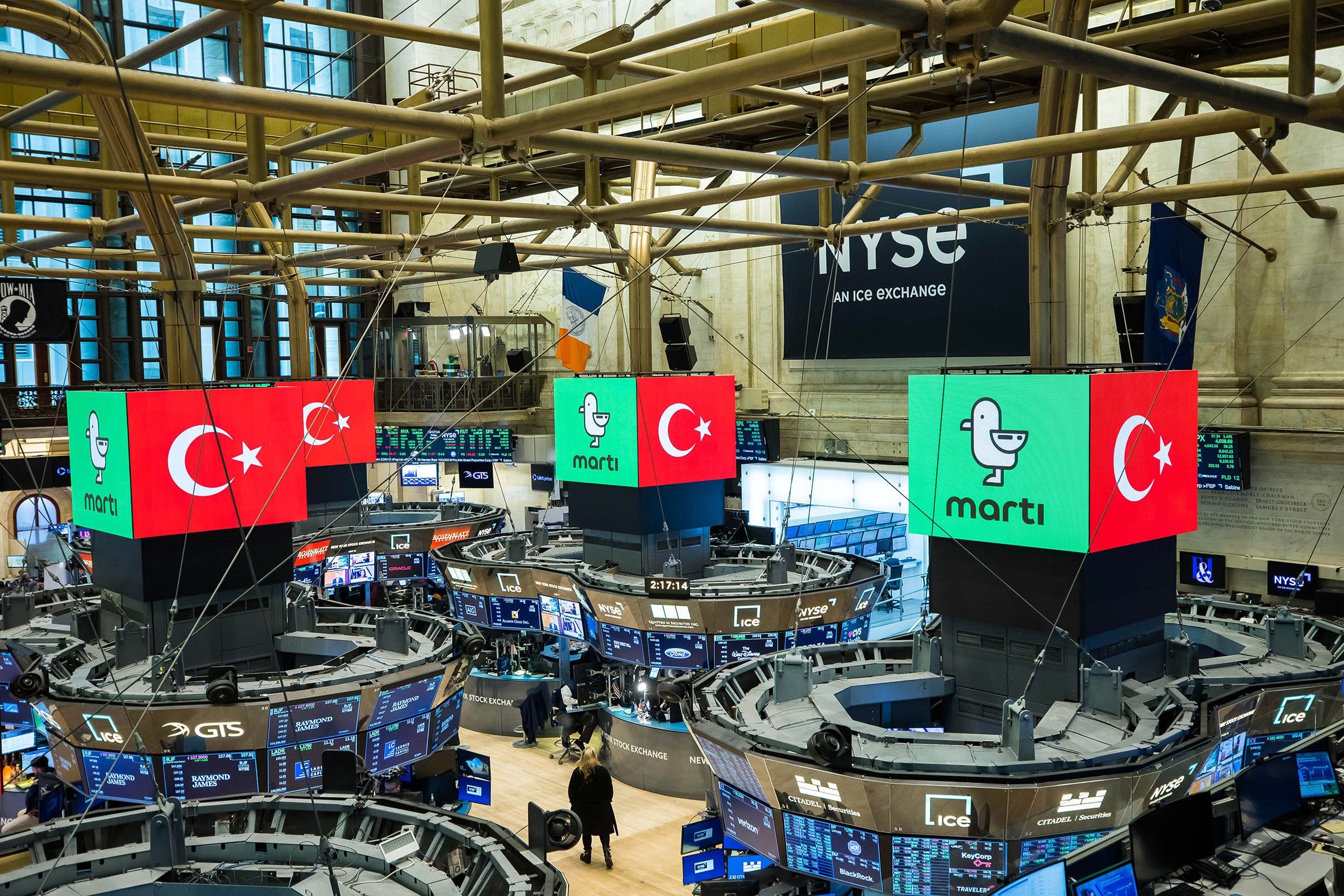 New York Borsası’nda gong Martı için çalacak