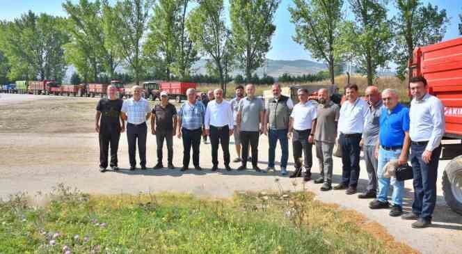 Çiftçinin beklediği alımlar başladı İhlas Haber Ajansı