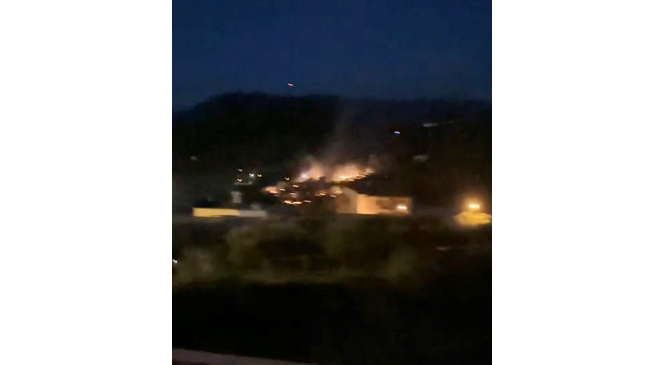 Gazipaşa’da hazineye ait bozuk ormanlık alanda yangın çıktı