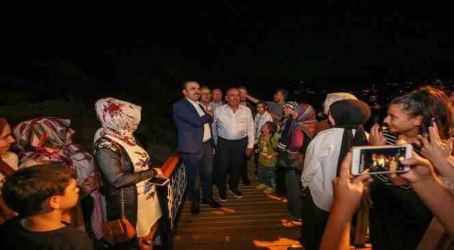 Meram’da Kızlar Kayası’nın açılışı gerçekleştirildi