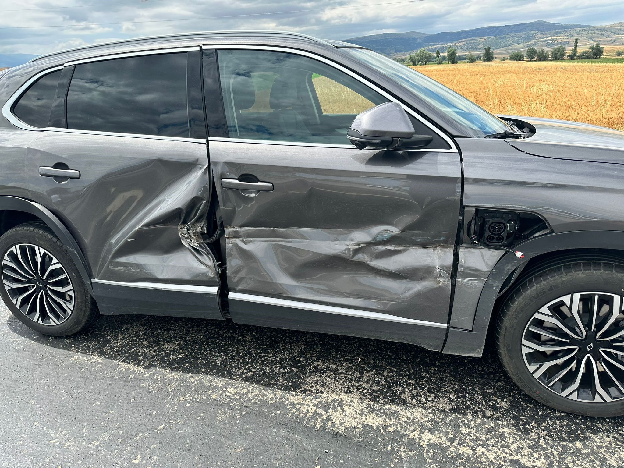 TOGG’a çarpan patpatın sürücüsü: 'TOGG çok sessizdi nasıl geldiğini bile farketmedim'