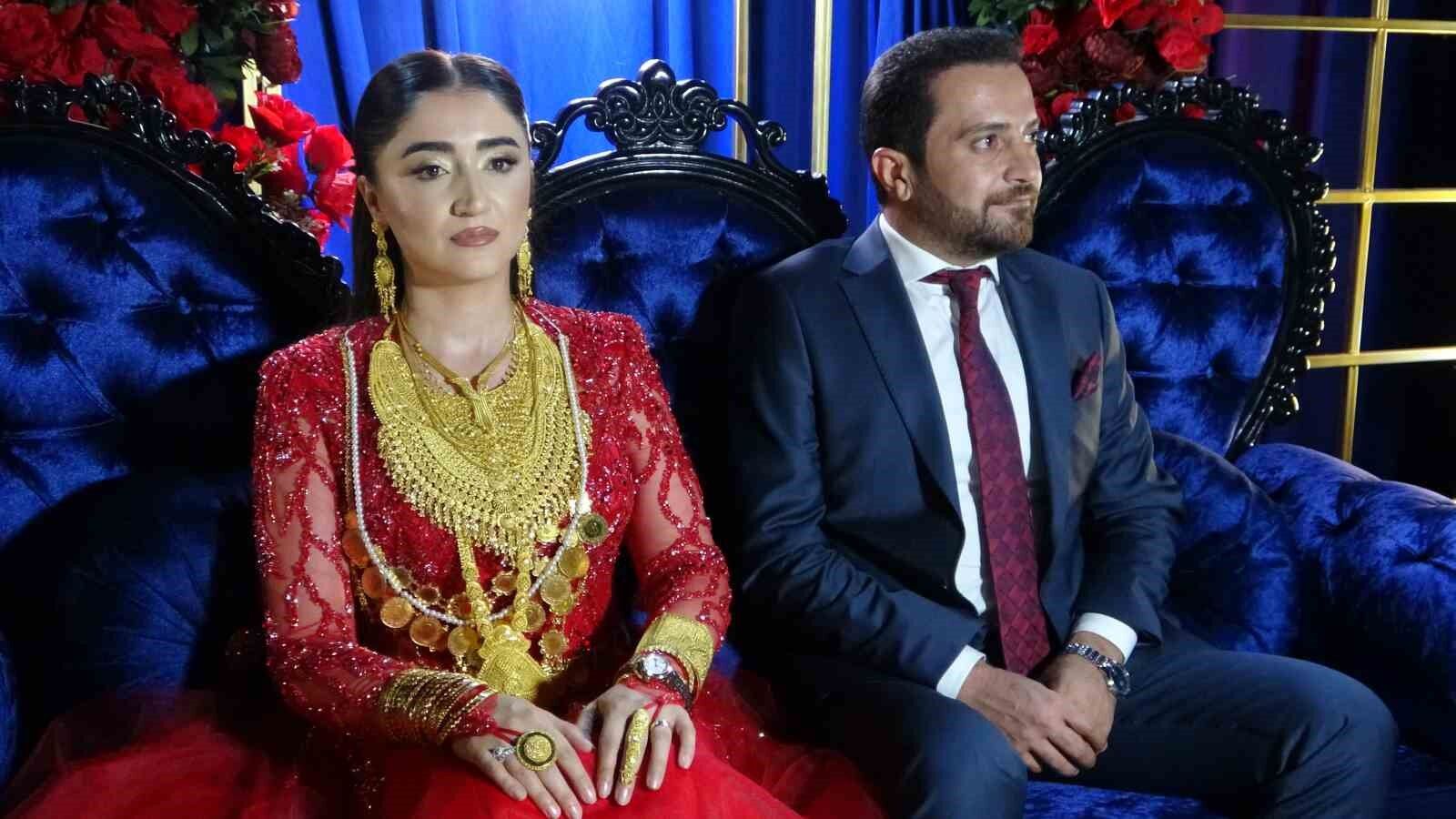 Van’da dillere destan düğün töreni