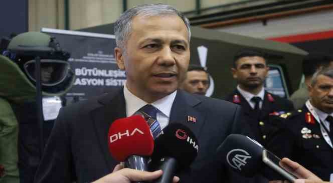 İçişleri Bakanı Yerlikaya: 