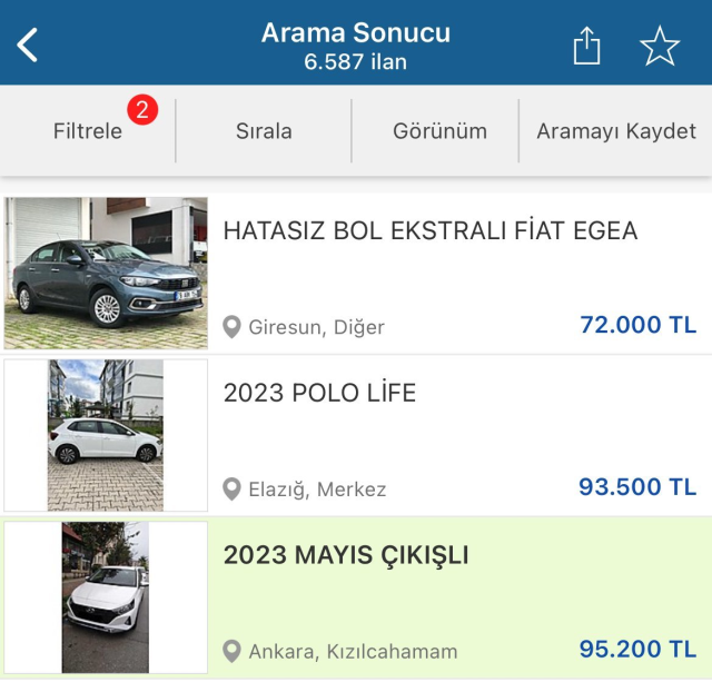 Son Dakika: 2. el araç satışında, aldatıcı ve yanıltıcı ilan verenlere karşı para cezası uygulanacak