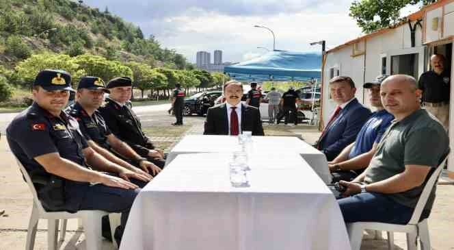 Vali Kızılkaya’dan uygulama noktalarına ziyaret