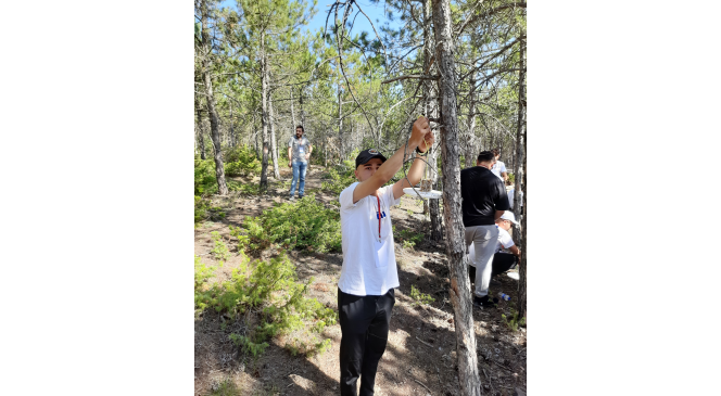 Afyonkarahisarlı 40 genç Eskişehir’i gezdi