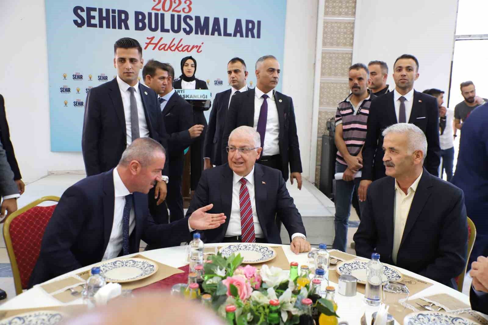 Bakan Güler: “Ezelden beri kardeş olan Türkler ve Kürtlerin birlikteliği ebede kadar sürecektir”