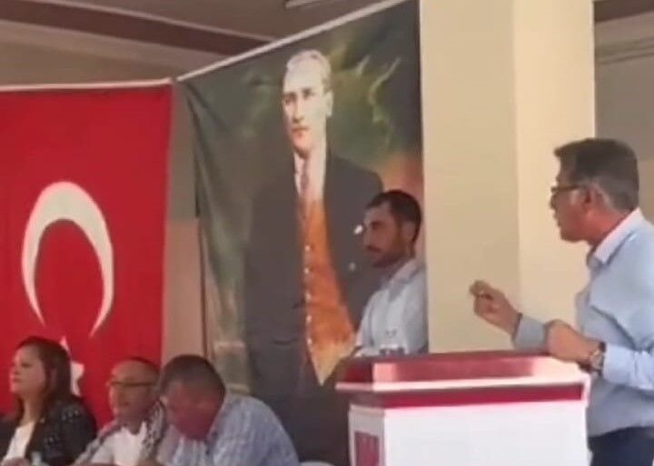 CHP ilçe kongresinde gergin anlar, olayı araya giren partililer yatıştırdı