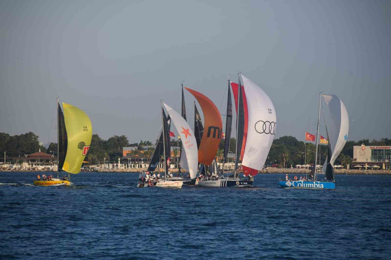 Üç gün sürecek yelken heyecanı başladı