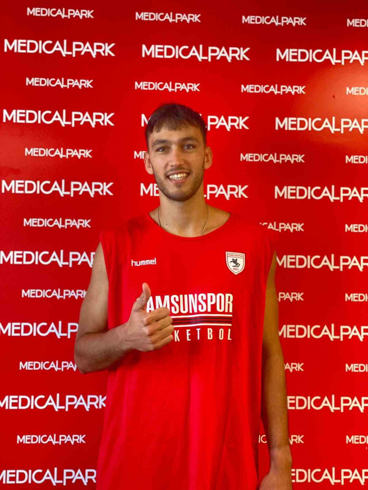 Samsunspor Basketbol Kulübü’nün yeni transferlerine sağlık kontrolü