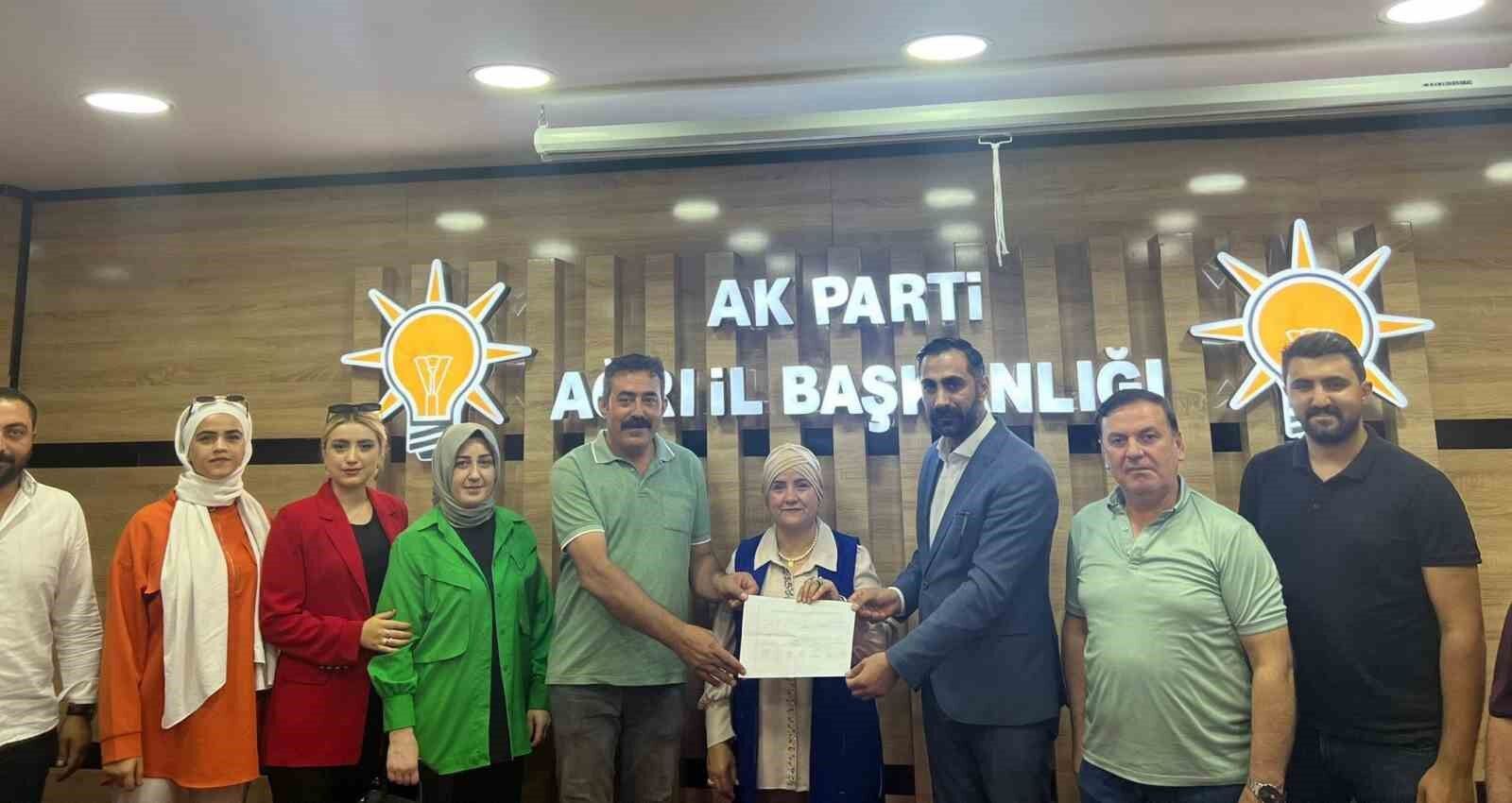 Ağrı Belediyesi Meclis Üyeliği’ne Besra Şimşek atandı