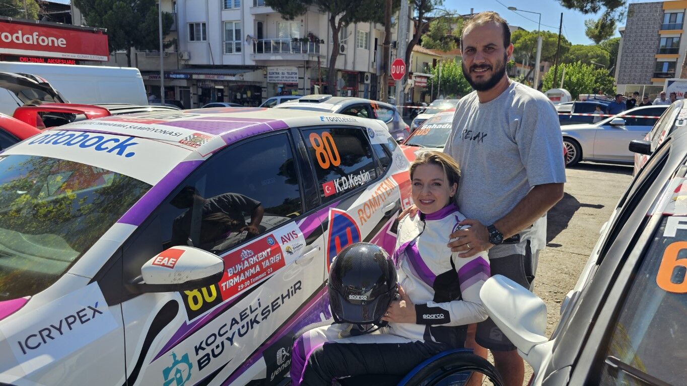 Engeli bile hayallerine engel olamadı