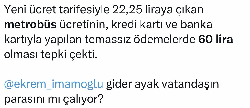 Metrobüste kredi kartı vurgunu; 3 katı fiyat alınıyor